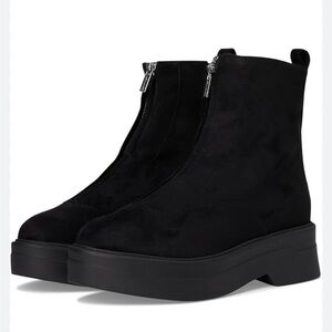Steve Madden Jones Boots - Black Suede